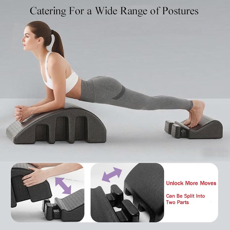 DOLOKEE Spine Corrector Pilates, S Curve for Balance Pilates Spine Corrector Equipment Core Strengthening and Back Pain Relief - Image 3